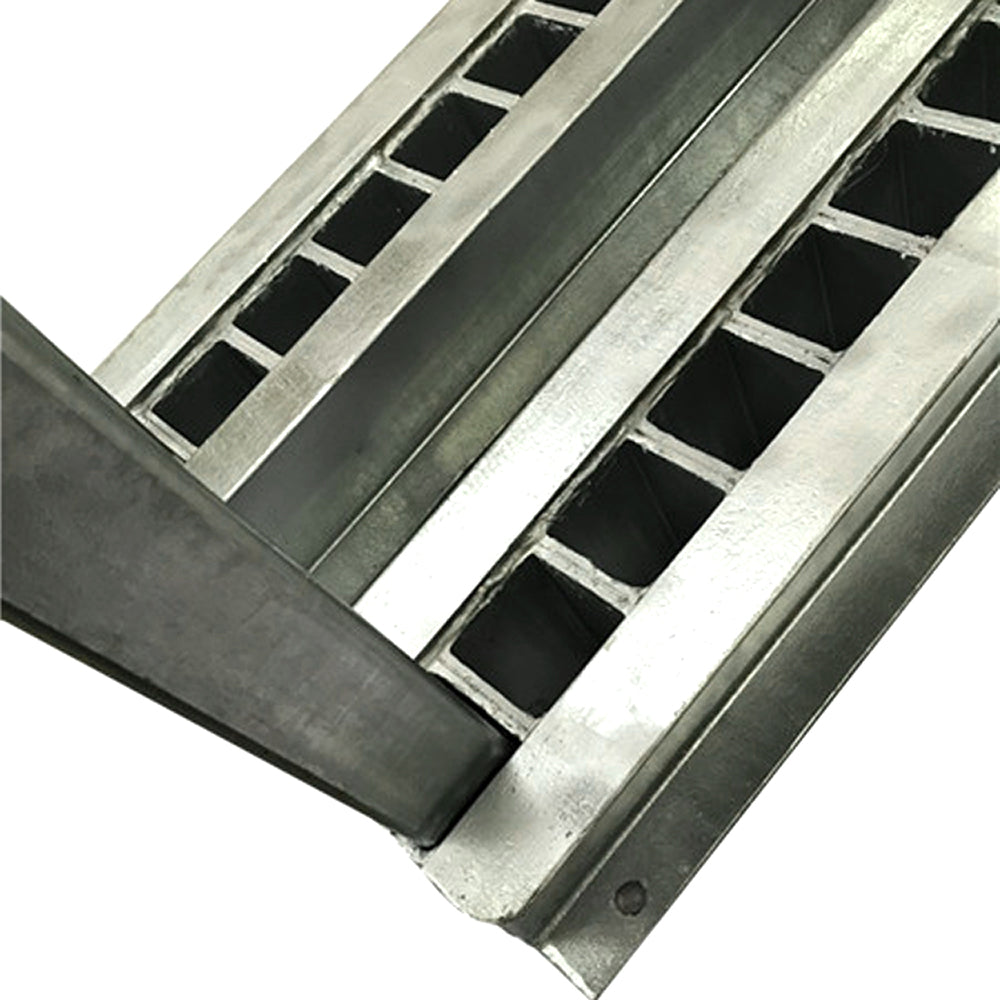 Adjustable Heavy-duty Galvanized Extra Strong Slab Rack(2 Rails+12 Pos ...