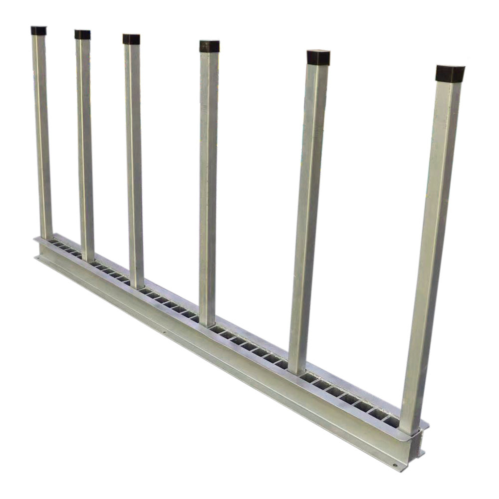 Adjustable Heavy-duty Galvanized Extra Strong Slab Rack(2 Rails+12 Pos ...