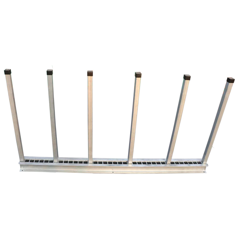 Adjustable Heavy-duty Galvanized Extra Strong Slab Rack(2 Rails+12 Pos ...